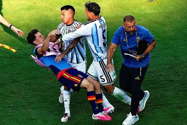 FIFA sanctions Paredes with 10 matches, Molina with seven, Ayala with three, Almada with one, and Gavi with one for the assaults after the World Cup final