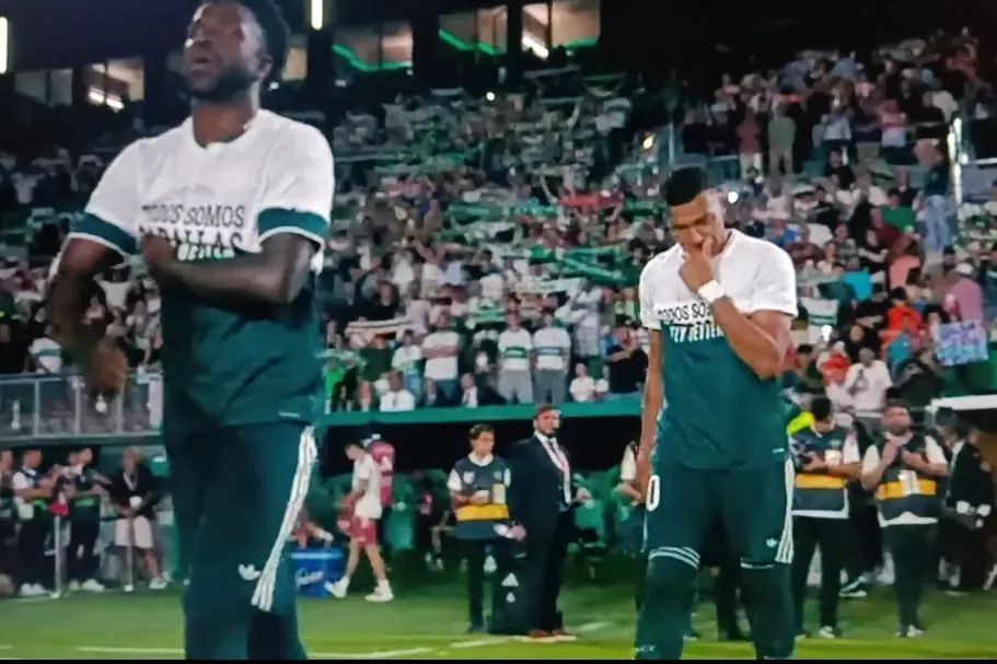 Vinicius, Mbappé and Konaté avoid displaying the message of support for Ceuta before Elche - Real Madrid