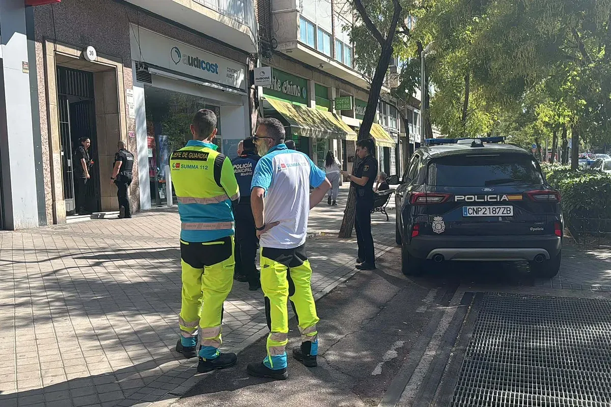 An 85-year-old man arrested for killing his ex-daughter-in-law by strangling her while trying to evict her from his house in Madrid