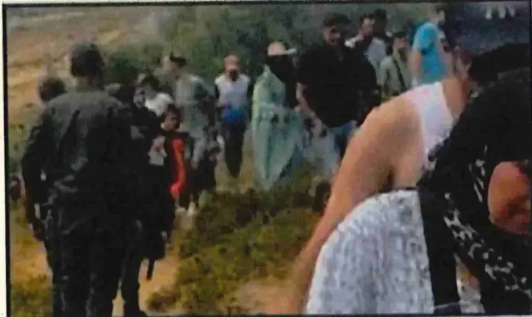Images showing the involvement of Moroccan agents in the invasion of Ceuta