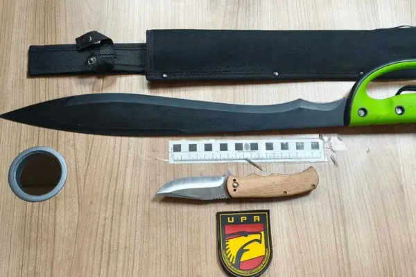 Violence intensifies in Ceuta: open wounds with large bladed weapons