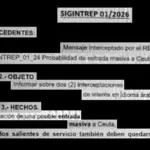 The key document that the Government does not show: two 'stings' on Moroccan agents warned of the "massive entry" three days before