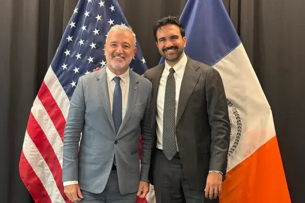 Collboni gets ahead of Sánchez and meets in New York with Mayor Zohran Mamdani, the political antithesis of Donald Trump