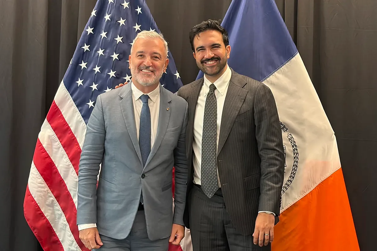 Collboni gets ahead of Sánchez and meets in New York with Mayor Zohran Mamdani, the political antithesis of Donald Trump