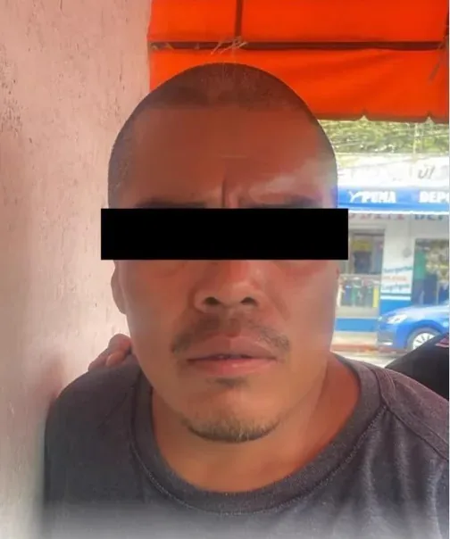 Image of the detainee accused of the murder of the Spanish student.