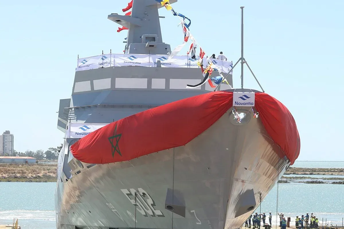 Navantia discreetly delivers to Morocco the first military ship it has sold in 40 years: "We fulfill the contract"