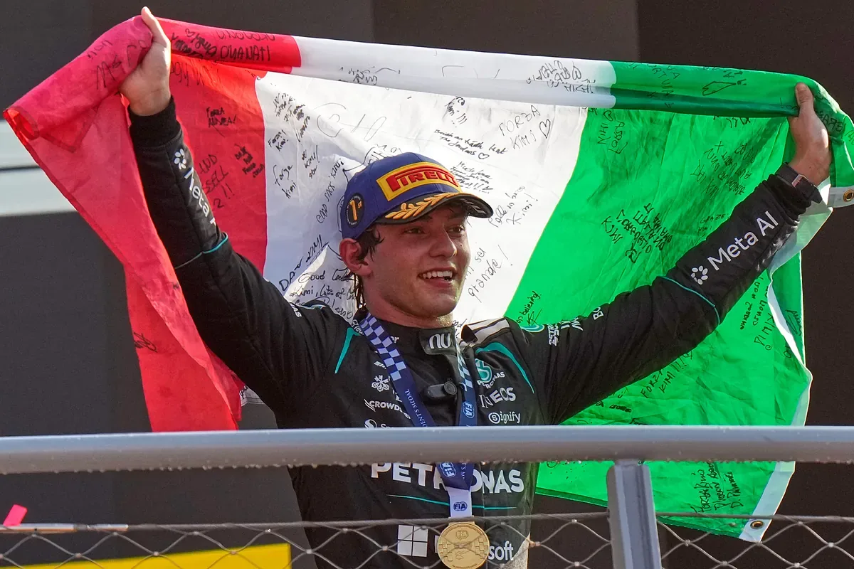 Antonelli signs a heroic feat in Monza