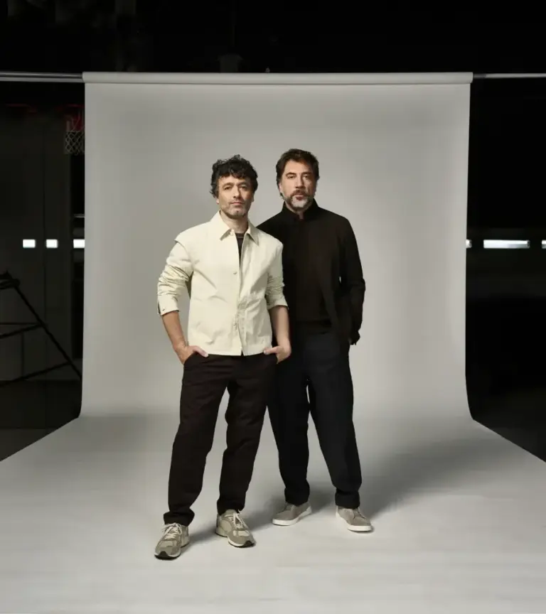 Rodrigo Sorogoyen y Javier Bardem.