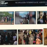 Images showing the involvement of Moroccan agents in the invasion of Ceuta