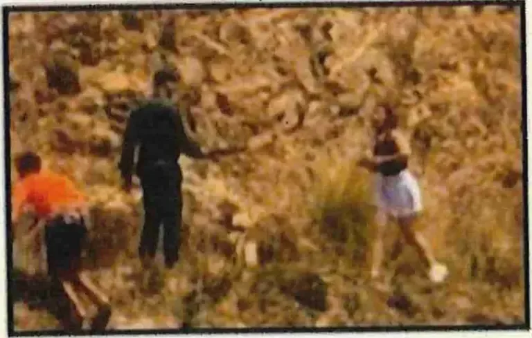 Images showing the involvement of Moroccan agents in the invasion of Ceuta
