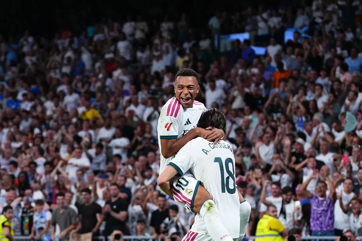 A dazzling Madrid takes advantage of Rayo's innocence and calms the waters of the Bernabéu