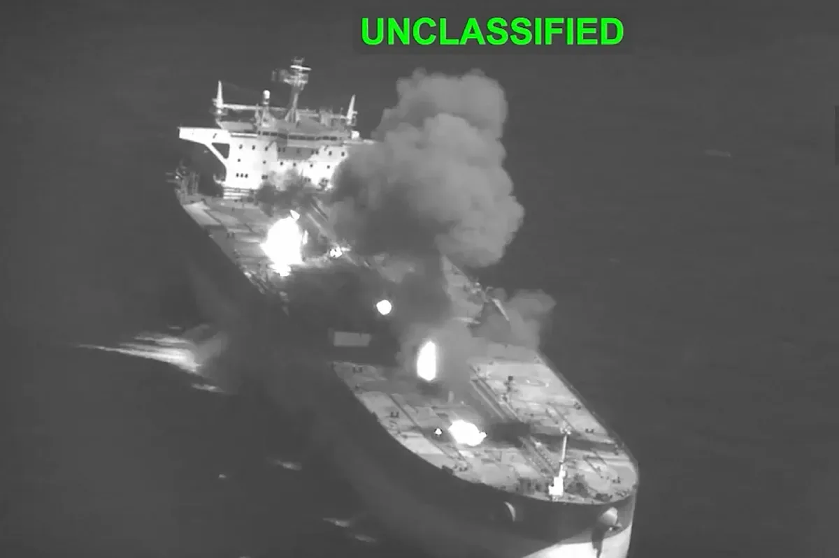 US attacks three Iranian ships after missile launch against a US aircraft carrier