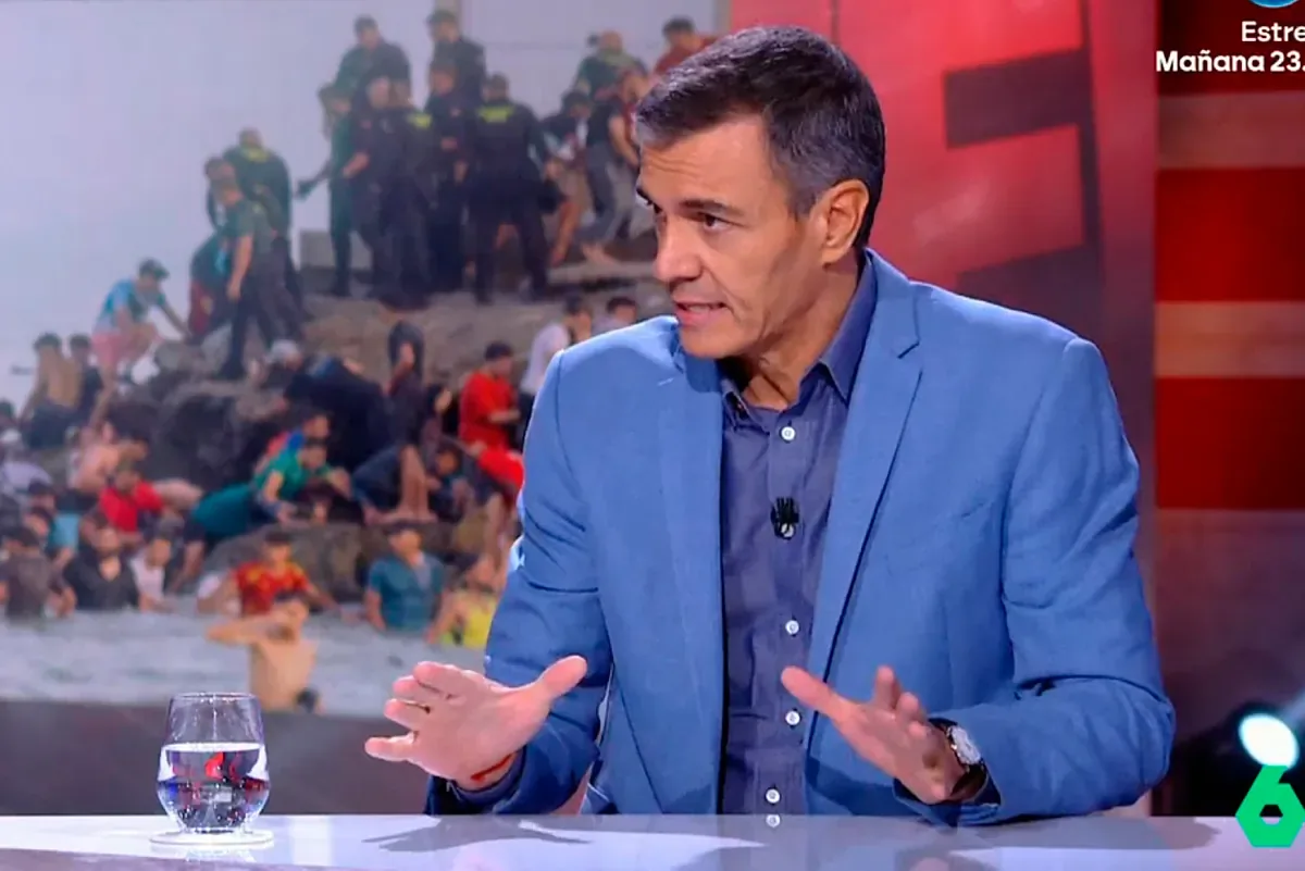 Sánchez justifies his defense of Morocco in the Ceuta crisis: "It is the country to which the majority of the immigrants who arrived must return"