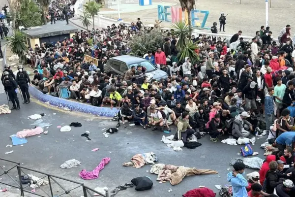 Failure in the attempt to evict the beaches of Trampolín and Benítez, which remain overcrowded: "They have appeared out of nowhere"