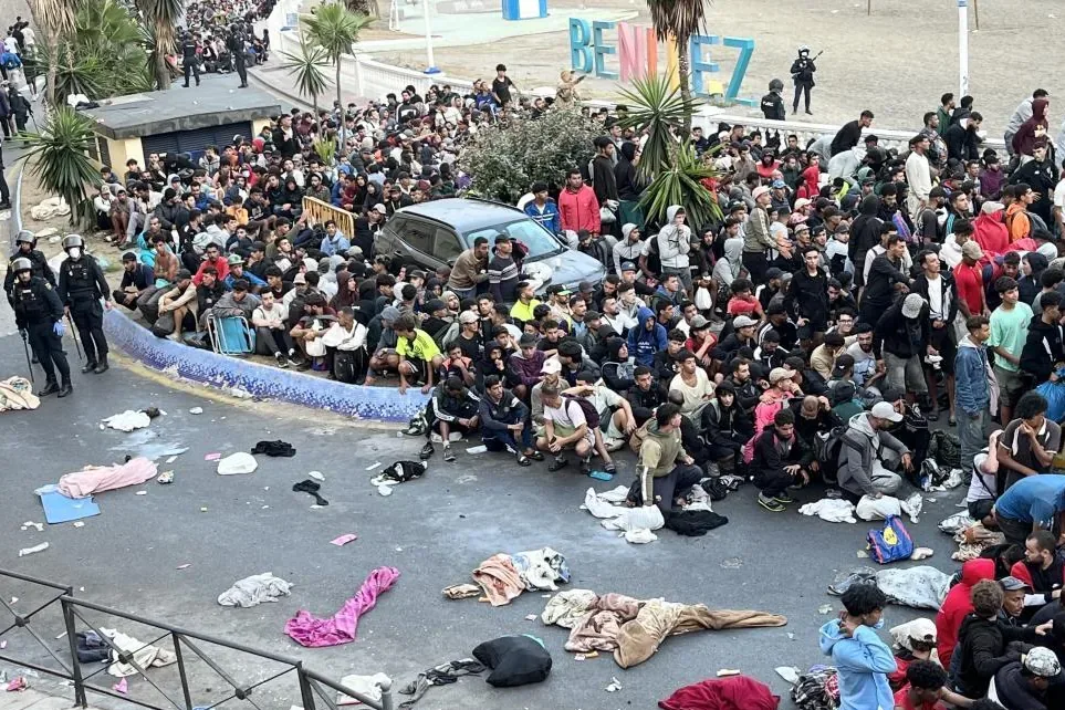Failure in the attempt to evict the beaches of Trampolín and Benítez, which remain overcrowded: "They have appeared out of nowhere"
