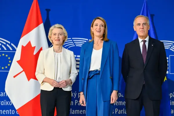 Von der Leyen offers Carney that "Canada becomes the first associate member of the EU"