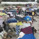 The migrants from Ceuta extend the settlement from Trampolín beach to Benítez